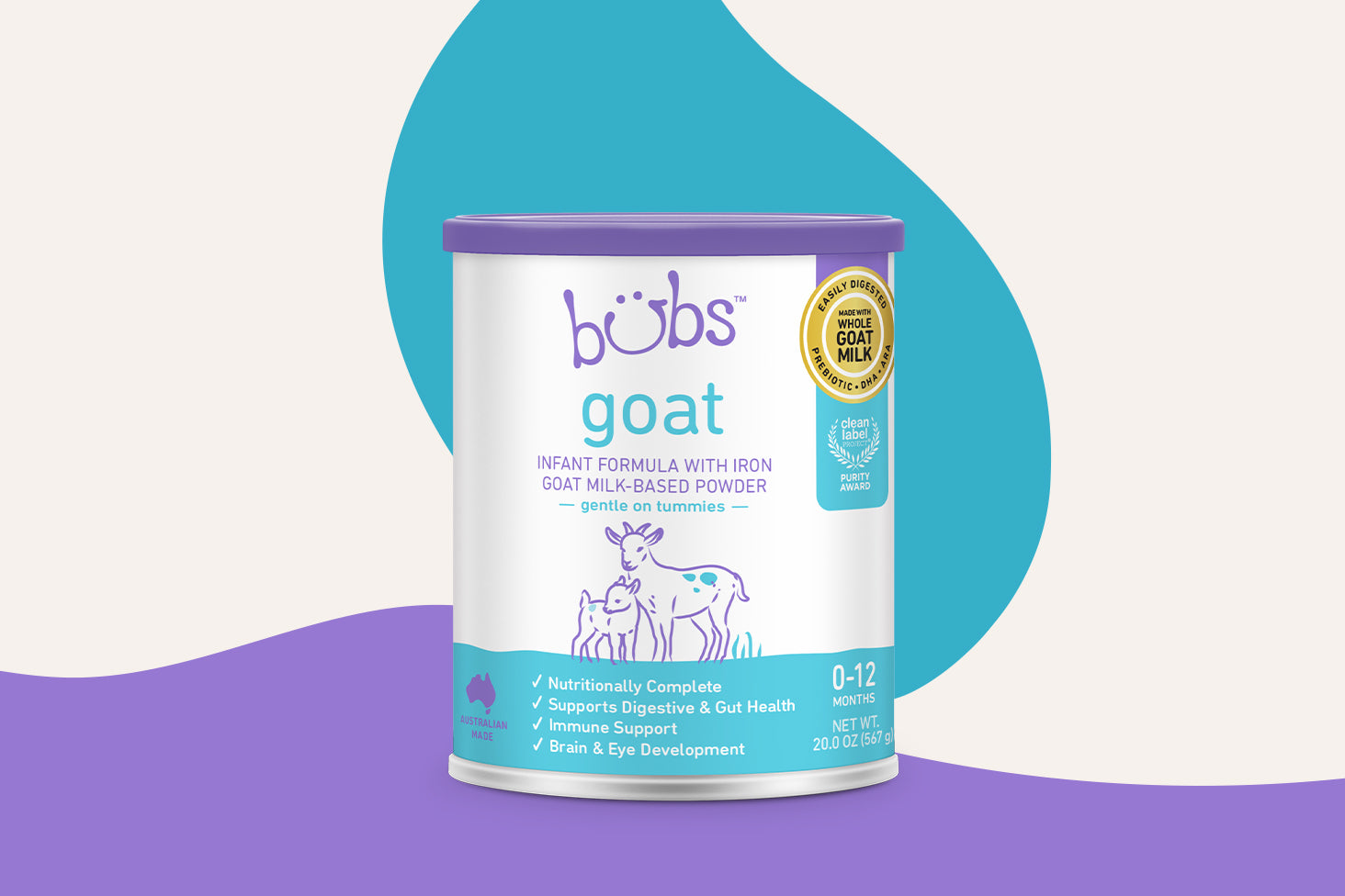 Bubs Goat Milk Infant Formula (0-12 Months)