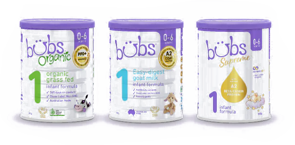 Aussie Bubs Stage 1 products